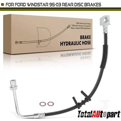 Manguera hidráulica de freno para Ford Windstar 1995-2003 V6 3,0 L V6 3,8 L trasero izquierdo LH Foto 1 de 4