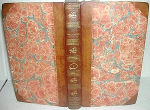 The SPECTATOR 1807 Volume I _ LEATHER and Hardback JOSEPH ADDISON Richard Steele - Picture 1 of 2
