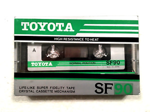 TOYOTA SF 90 vintage audio cassette blank tape sealed Made in Japan Type I
