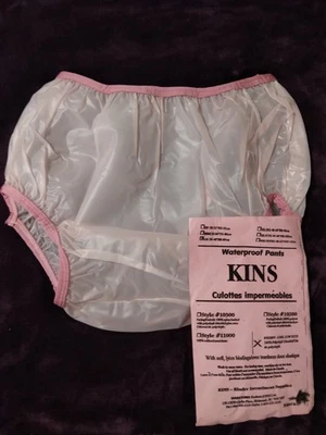 Pantalones de plástico para adultos Foto 1 de 3