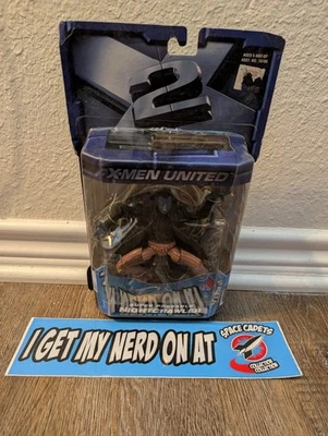 Figura de acción Marvel Toybiz 2003 X2 X-Men United Super Poseable Nightcrawler Foto 1 de 4