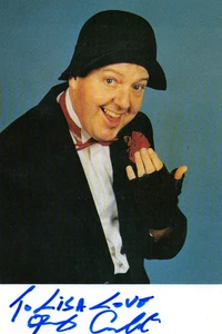 COMEDIA - JIMMY CRICKET - Imagen promocional firmada - 6" x 4" - En muy buena condición - Imagen 1 de 1
