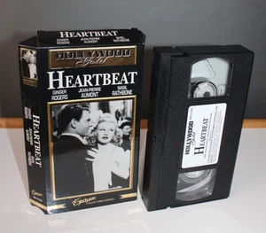 Heartbeat VHS Movie Hollywood Gold Excelsior Collector's Edition Ginger Rogers - Picture 1 of 4