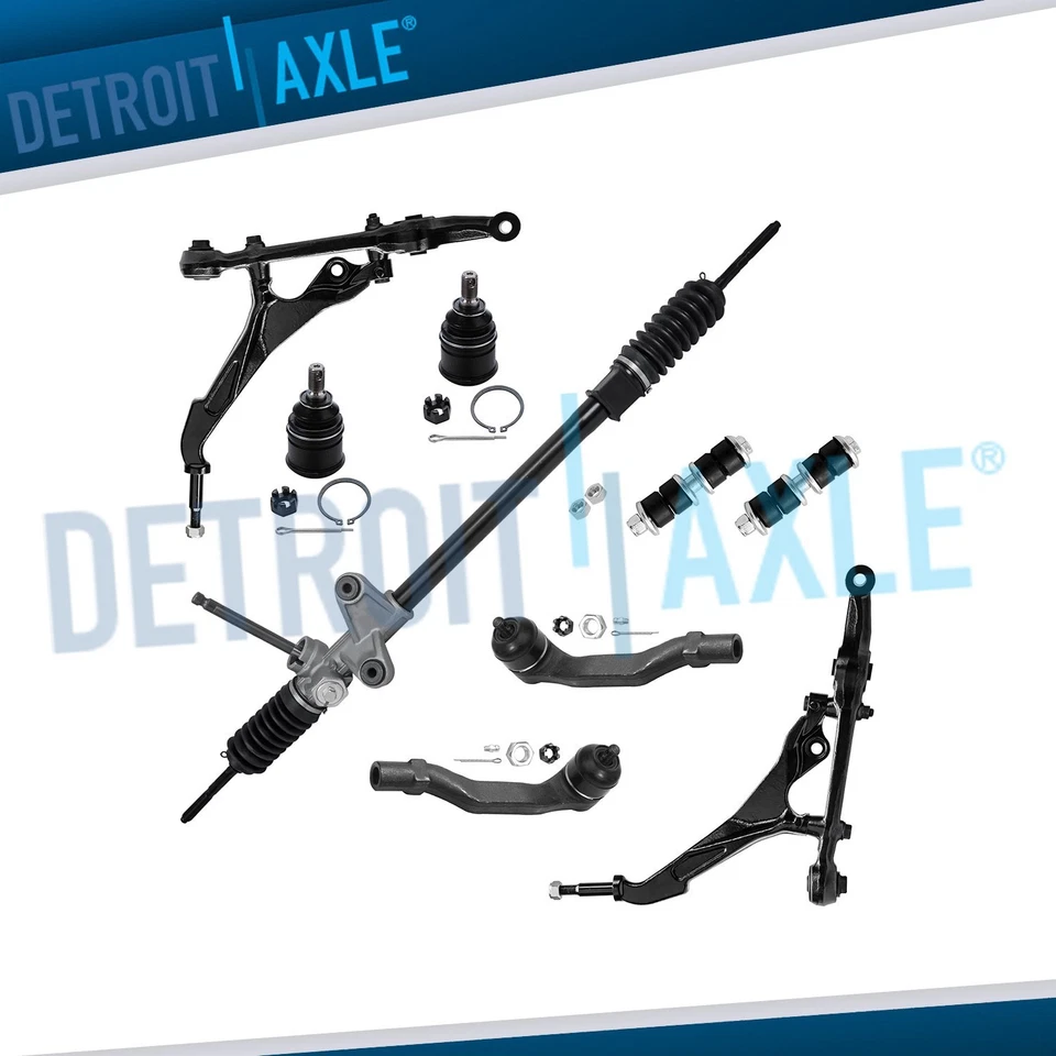 Manual Steering Rack and Pinion Suspension Kit for 1992-1995 Honda Civic del Sol - Image 1 of 4