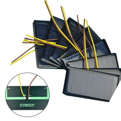 Mini Akku Ladelösung mit zehn Solarmodulen bei 5V und geringem Gewicht - Bild 1 von 4