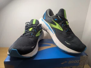 Zapatillas de running Brooks Adrenaline GTS 23 negras - Reino Unido talla 10,5 - con caja - Imagen 1 de 8