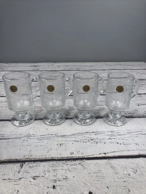 PRINCESS HOUSE - Juego de 4 - Tazas de bebidas calientes de cristal - 504 - Nuevas en caja Foto 1 de 4