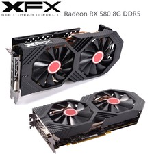 XFX Radeon RX580 8GB GTX XXX Gaming Graphics Cards Video Card DP HDMI DVI