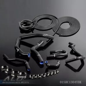 Fit For 92-00 Civic Type-R DC2 B16A B18C DOHC Silicone Hose Kit+Vacuum Hose - Picture 1 of 12
