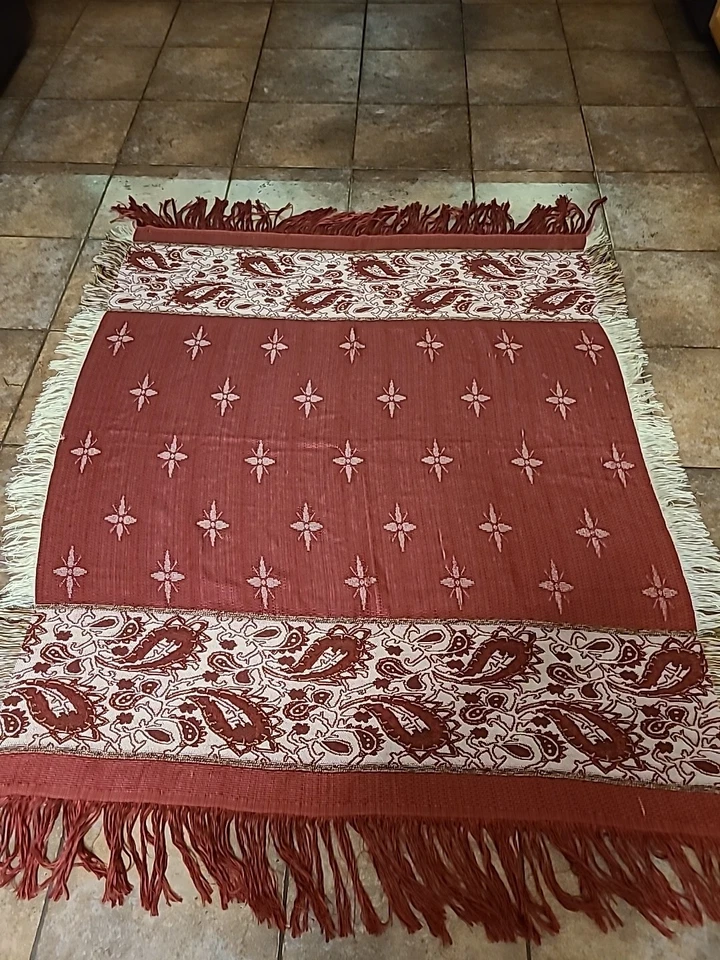 Сделано в Индии ГОБЕЛЕН СТИЛЬ ПЛЕД (48 «X 70»)... - Изображение 1 из 4