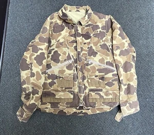 Vintage 1980s distressed Columbia Sportswear camo duck hunting jacket frogskin - Bild 1 von 11