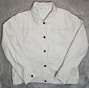 Woolrich Damen Übergangsjacke große Knopfleiste elfenbein - Bild 1 von 15