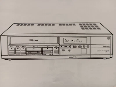 Видеомагнитофон JC Penney модель 5072 руководство пользователя - кошка. Нет. 855-4784 - Изображение 1 из 4