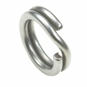 Owner 5196-044 Split Rings - Stainless - 50lb. Size:4  qty:10 - Picture 1 of 1