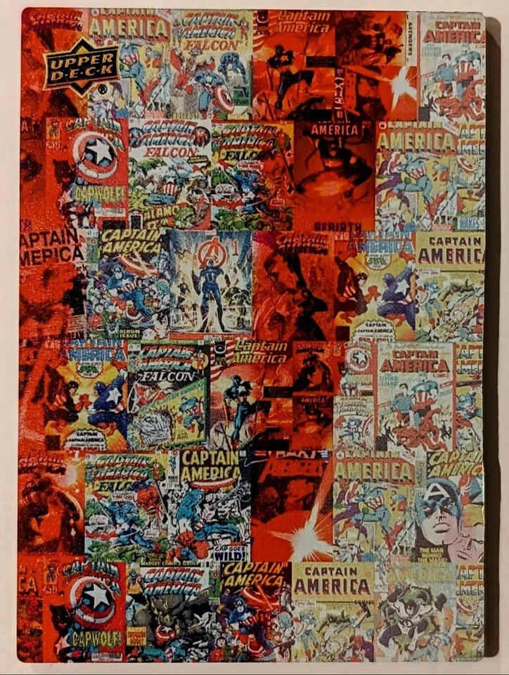 2016 UD Marvel Captain America 75th Anniversary Vibranium Shield Mosaics #VS-12 - Image 1 of 2