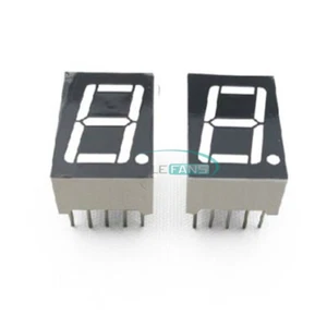 10PCS 0.56" 7 Segment Blue LED Display 1 Digit Common Anode MF - Picture 1 of 6
