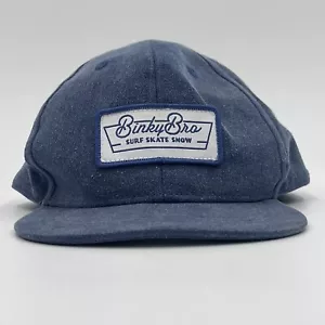 Binky Bro Surf Skate Show Cap - Blue SnapBack Hat - Adjustable Toddler Size - Picture 1 of 12