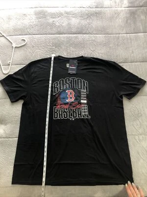 Camiseta negra manga corta marca fanáticos del béisbol Boston Red Sox - XXLarge - Nueva con etiquetas Foto 1 de 4