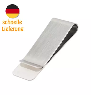 Geldklammer Geldspange Geldclip Edelstahl - SCHNELLER VERSAND - Bild 1 von 4