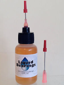 Liquid Bearings, ABSOLUTE BEST 100%-synthetic HO slot car oil, PLEASE READ !!