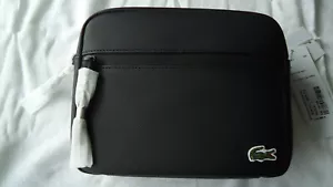 Lacoste LCST Reporter Bag Umhängetasche Schwarz NEU !!! - Bild 1 von 3