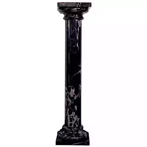 Portoro Marble Column Antique Made In Italy H 100Cm - Picture 1 of 4