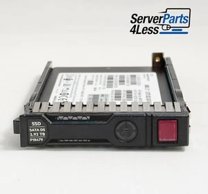 P18479-001 HPE 1.92TB SATA 6G MU MV SFF SC SSD P18437-B21 - Picture 1 of 5