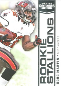 ROOKIE-STALLIONS Doug Martin INSERT-RC RAIDERS BUCS Boise St. - Imagen 1 de 1
