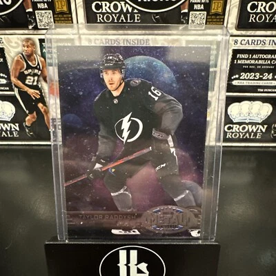 2021-22 Skybox Metal Universe - 1997-98 Retro #R-14 Taylor Raddysh (RC) - Image 1 of 2