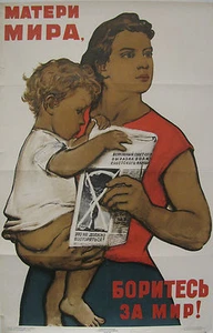 Póster soviético vintage, 1959 muy raro, 100 % original ¡RARO!!! RARO!!! RARO!!! - Imagen 1 de 7