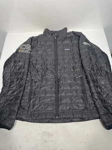 NEW Patagonia Men's Nano Puff Jacket Black M With Company Logo Embroidered - Picture 1 of 14