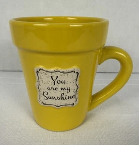 You Are My Sunshine, Tazza da tè caffè in ceramica gialla di Divinity - Foto 1 di 9