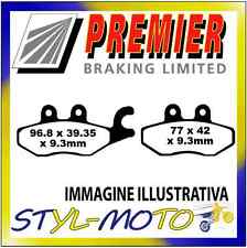 PASTIGLIE FRENI POST ORGANICHE PREMIER PIAGGIO MP3 Touring Sport LT 500 ie 2011