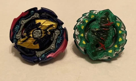 Beyblade Burst Spinners Lot Slingshot Hazard Kerbe Judgement Joker Cover