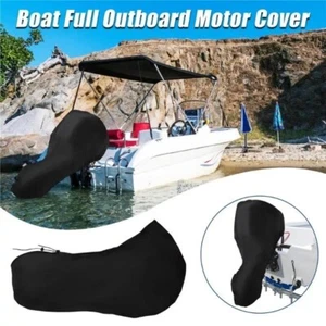 0-350HP Boat Outboard Full Motor Cover Heavy Duty Waterproof Engine Protector - Picture 1 of 22