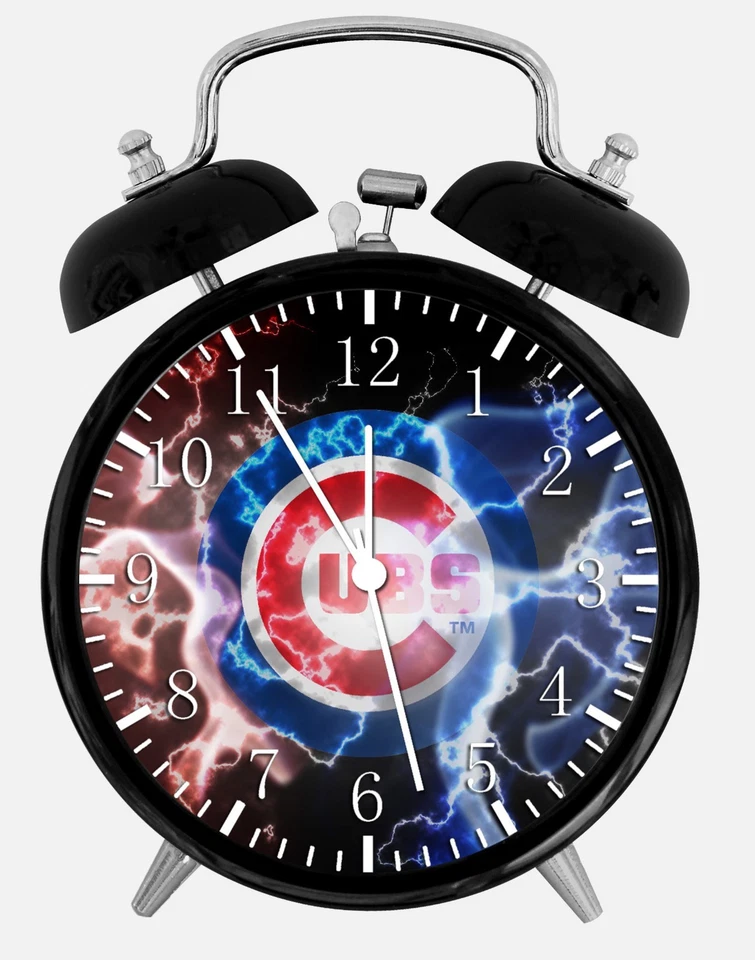 Reloj Despertador Escritorio Chicago Cubs 3.75" Decoración Hogar u Oficina W340 Bonito Para Regalo Foto 1 de 1
