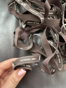 Hermes Brown Ribbon 5f  - Picture 1 of 6