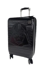 Darth Vader Carry On Suitcase Star Wars FUL Spinning Hard Side 21" Black Disney - Picture 1 of 10