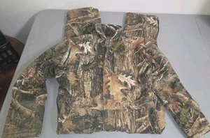 Redhead Silent Hide Coveralls Quilted Lined Camouflage Full Leg Zip Youth Medium - Picture 1 of 10