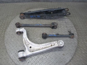 02-10 LEXUS SC430 SET OF 4 REAR LEFT SUSPENSION UPPER & LOWER CONTROL ARM OEM - Picture 1 of 18