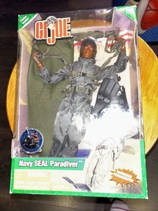 GI Joe Navy SEAL Paradiver Navy SEAL Colección 1/6 Hasbro 2003 Caja Dañada - Imagen 1 de 8