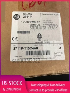 Allen Bradley AB 2711P-T15C4A8 / 2711P-T15C4A8 Panelview New In Box US STOCK - Picture 1 of 7