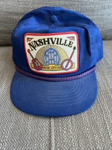 VTG Nashville Music City Snapback Hat - Picture 1 of 10