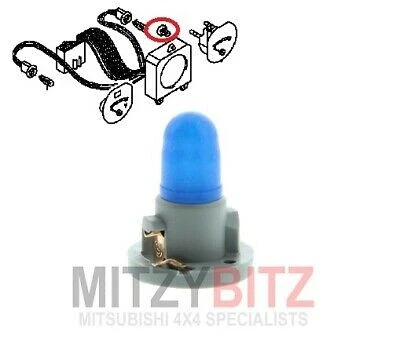 Centre Dash Gauge Compass Bulb  for Mitsubishi PAJERO SHOGUN SPORT K96W MK1 3.0 - Image 1 of 4