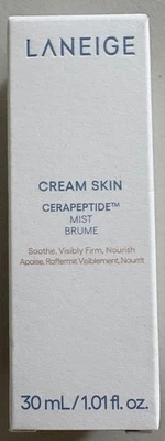 Laneige Cream Skin Cerapeptide Mist Brume | 30ml - New in Box - Image 1 of 4