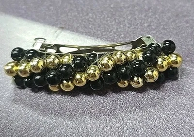 Vintage Beaded 80’s Hair Clip Barrette - Image 1 of 4