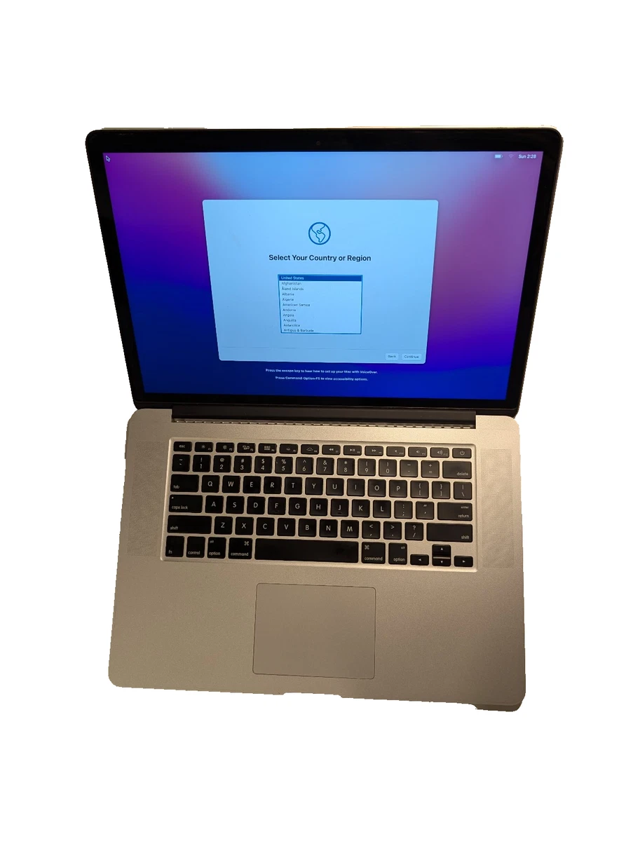 2015 Apple MacBook Pro Laptops for sale | eBay