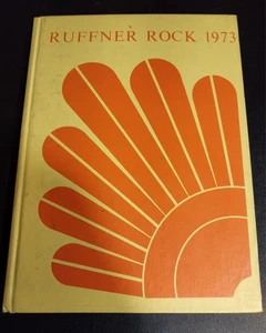1973 William Ruffner Junior High School Yearbook Ruffner Rock Roanoke, Virginia - Picture 1 of 9