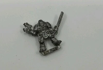 Warhammer 40k Space Marines MKII Marine - OOP Rogue Trader Metal 1990 2C - Image 1 of 2