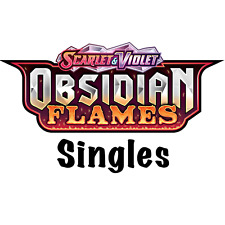 English Pokemon Obsidian Flames OBFen Singles, EX, IR, SR, SIR, URs NM